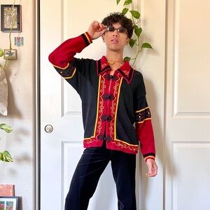 Vintage Christmas Nutcracker Cardigan